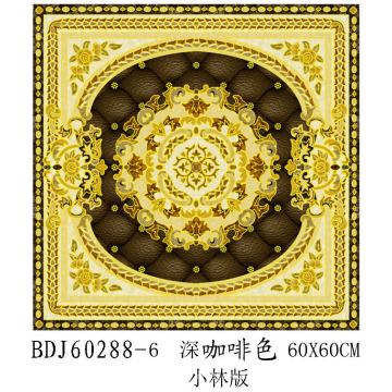 Изготовление полированного золотого кристалла фарфорового пола в Цзыбо (BDJ60288-6)